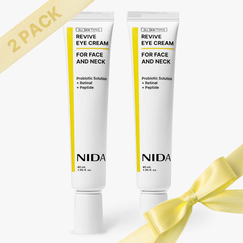 Crema para ojos NIDA Revive para rostro y cuello