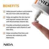 NIDA Invisible Fit Sun Cream for Face & Body